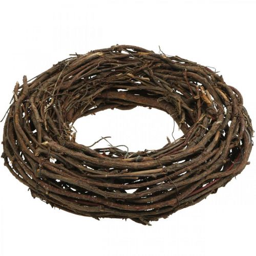 Floristik24 Guirlanda de videira Ø35cm natural grinalda decorativa marrom