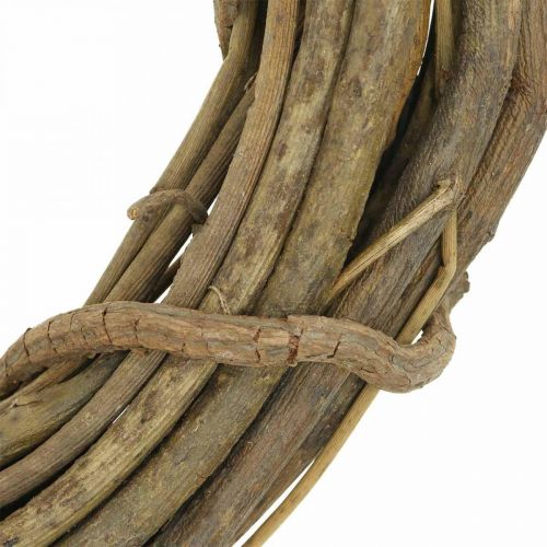Floristik24 Coroa decorativa feita de ramos naturais Ø35cm