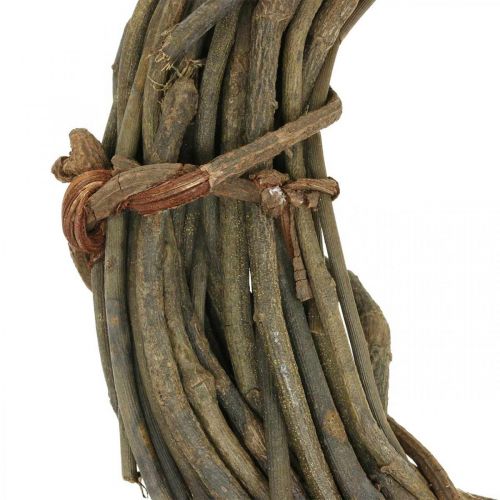 Itens Grinalda decorativa feita de ramos naturais de Ø40cm grinalda natural