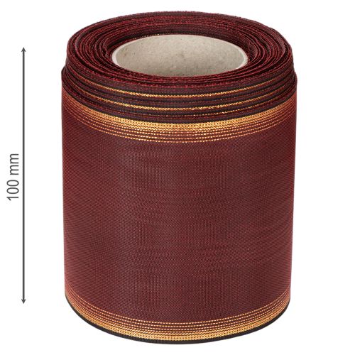 Itens Fita guirlanda bordalesa 100mm moiré tafetá decoração de casamento