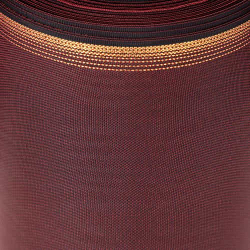 Fita guirlanda Bordeaux Moiré Fita decorativa 125mm | Floristik24.pt