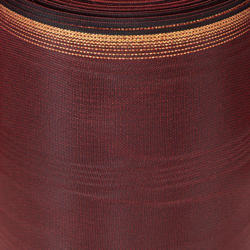 Itens Fita de guirlanda Moiré 150 mm fita de tafetá Bordeaux decoração