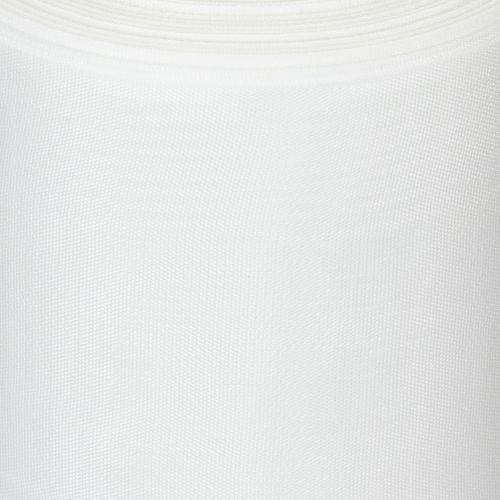 Fita branca para coroa de flores, 200 mm de largura, rolo de 25 m, fita de luto, fita para laço, fita decorativa para arranjos florais fúnebres e outras ocasiões. | Floristik24.pt