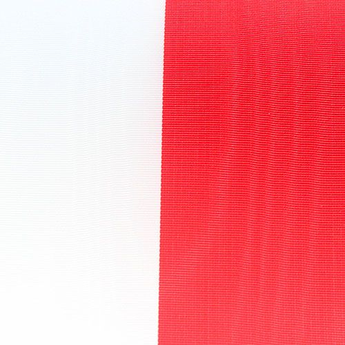 Itens Coroa de fitas moiré branco-vermelho 100 mm