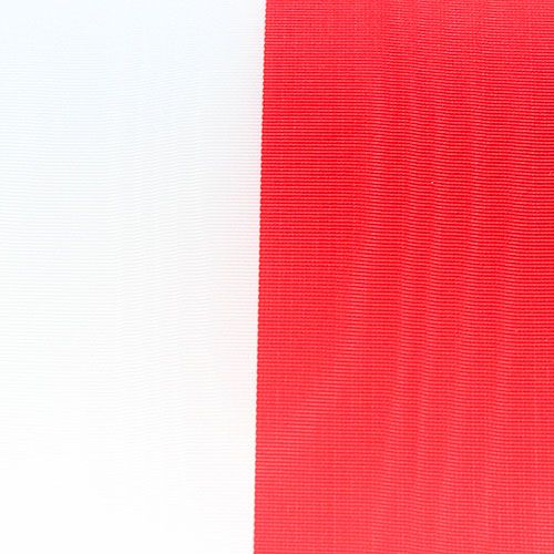 Itens Coroa de fitas moiré branco-vermelho 125 mm