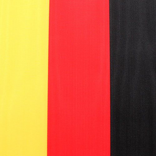 Itens Fitas de guirlanda moiré preto-vermelho-dourado