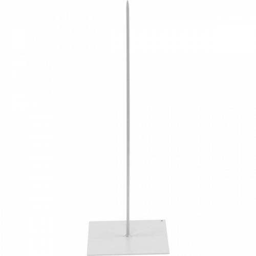 Floristik24 Suporte de grinalda em metal branco para grinaldas Alt.30cm