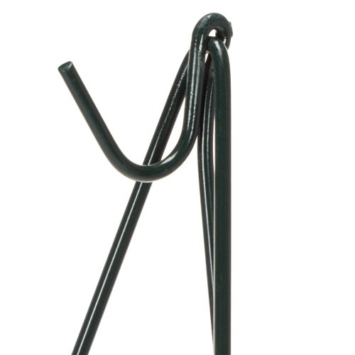 Suporte para coroa de flores verde-escuro – para coroas menores com até 50 cm de diâmetro. | Floristik24.pt
