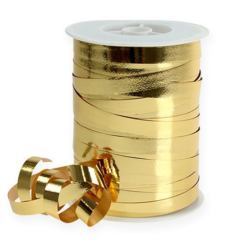 Itens Fita de ondulação brilhante 10mm 250m ouro