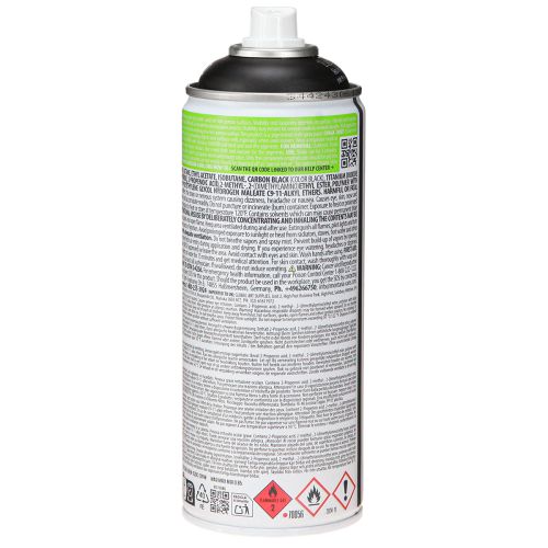Itens Spray de giz spray de marcação preta Montana 400ml