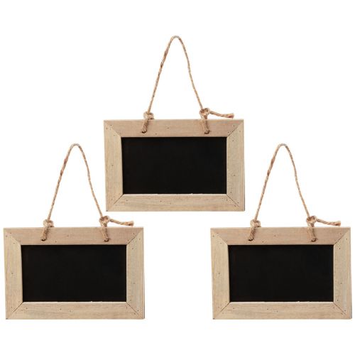 Itens Quadros para pendurar tábua de madeira natural 20×15cm 5uns