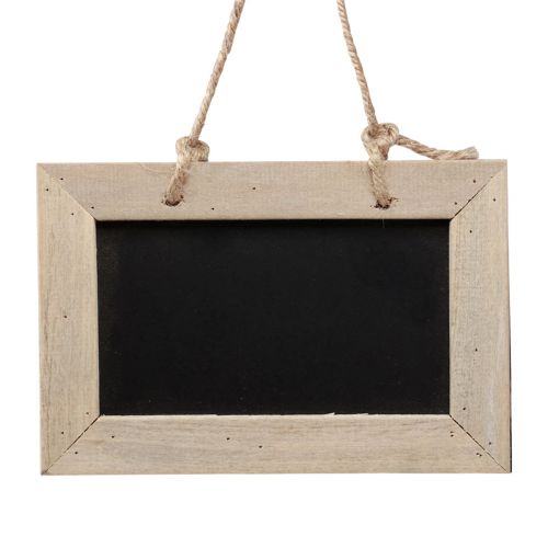 Floristik24 Quadros para pendurar tábua de madeira natural 20×15cm 5uns
