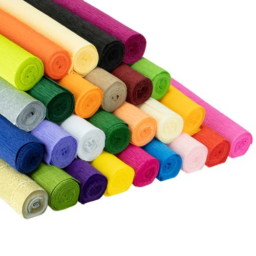 Itens Papel crepom florista crepe 50x250cm