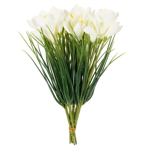 Itens Crocus decorativo como planta artificial para um design primaveril atemporal, 30 cm, 6 peças