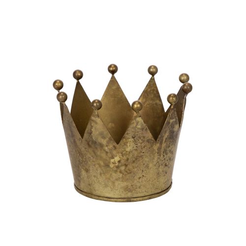 Coroa decorativa para decoração de mesa e Natal, 11 cm