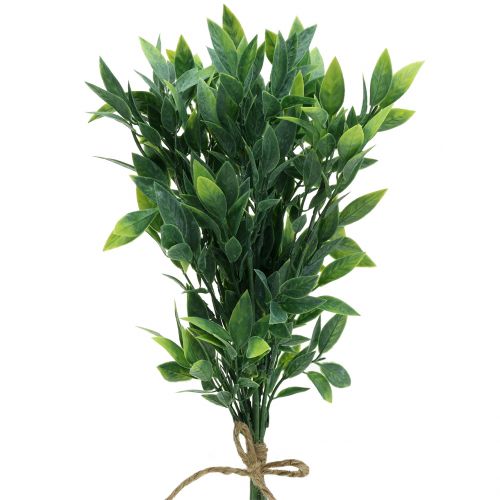 Floristik24 Laurel no cacho verde artificial 40cm 7pcs