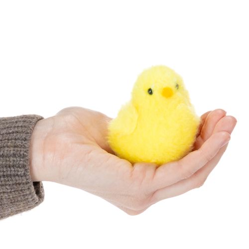 Itens Pintinhos decorativos, perfeitos para as celebrações de Páscoa na sala de estar ou no jardim, 7 cm, 6 peças