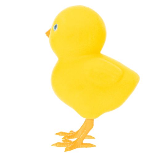 Itens Decoração de pintinho para a Páscoa, decoração de mesa, decoração reutilizável para sala de estar, 16 cm, 2 peças