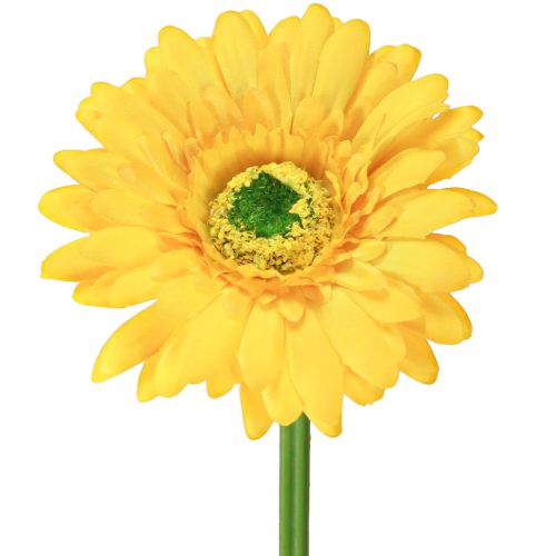 Flores Artificiais Gerbera Sol Amarelo Flor de Jardim 47cm