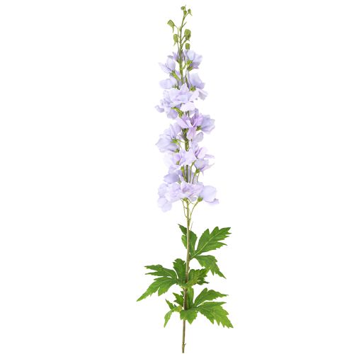 Itens Flores artificiais Delphinium roxo claro em haste 90cm 2 unidades