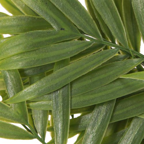 Itens Frondes de palmeira artificiais Plantas verdes artificiais 56 cm 3 unidades