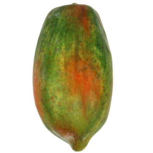 Floristik24 Mamão artificial de 13 cm e 14 cm amarelo, verde 2 unidades