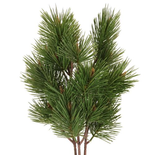 Galhos artificiais de pinheiro galhos de natal verde 53cm 3 peças