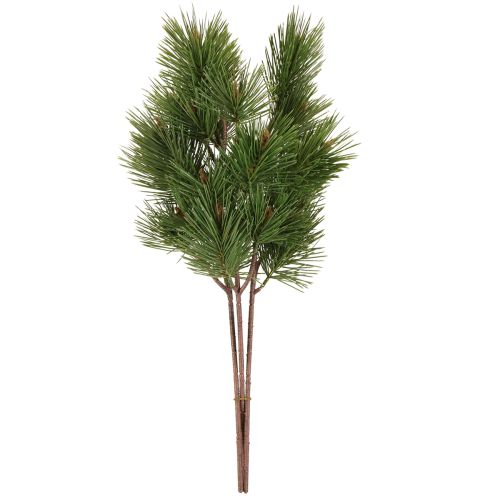Itens Galhos artificiais de pinheiro galhos de natal verde 53cm 3 peças
