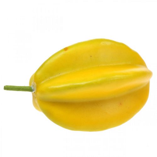 Carambola artificial fruta deco fruta artificial Ø7.5cm 10.5cm