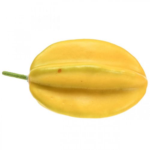 Floristik24 Carambola artificial fruta deco fruta artificial Ø7.5cm 10.5cm