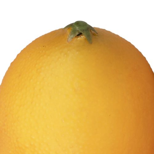 Floristik24 Chupetas decorativas de limão artificial laranja 8,5 cm