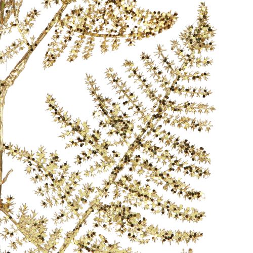 Floristik24 Samambaia artificial Espargos Samambaia de espargos ouro 85 cm