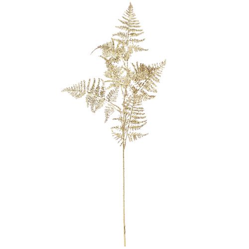 Floristik24 Samambaia artificial Espargos Samambaia de espargos ouro 85 cm