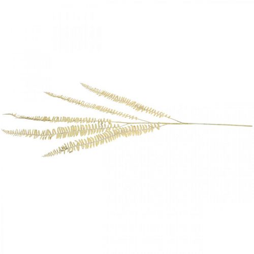 Itens Ramos artificiais de samambaias Plantas artificiais creme branco L120cm