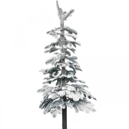  Decoração artificial de árvore de natal nevada 120cm -  compre barato online