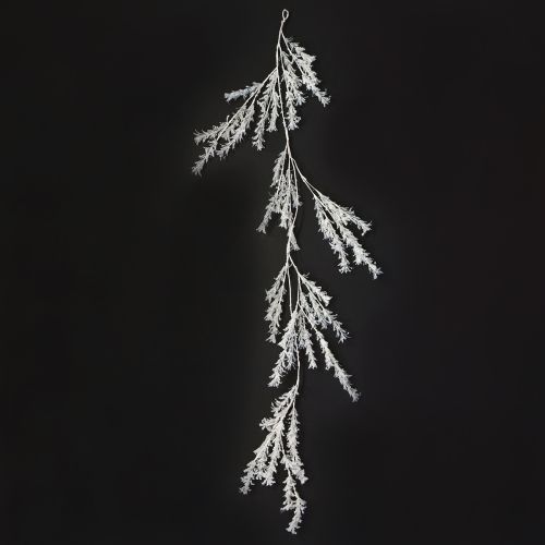 Itens Decoração artificial de galhos de inverno, decoração de inverno geada, branco 124cm