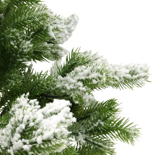 Floristik24 Mini Árvore de Natal Artificial em Saco Nevado Ø32cm A55cm