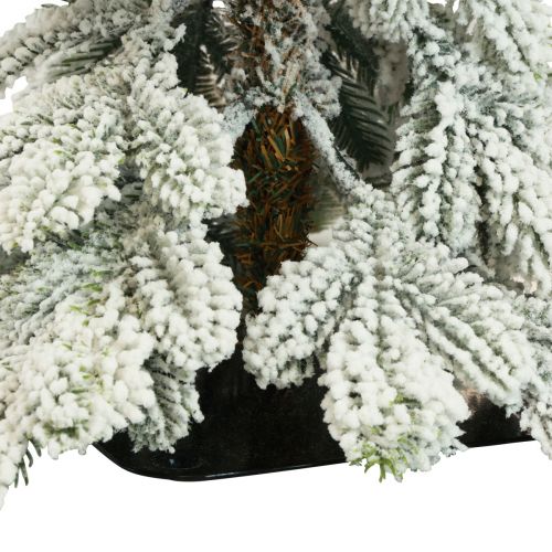 Floristik24 Decoração artificial de neve para árvore de Natal 62cm