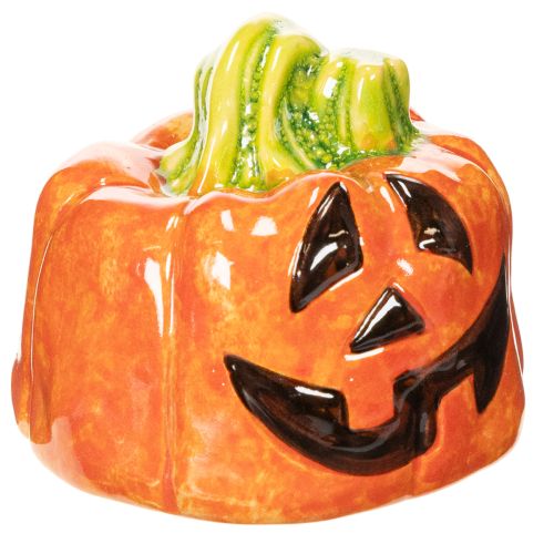 Abóbora decorativa de cerâmica para o outono e o Halloween, 8 cm comprar | Floristik24.pt