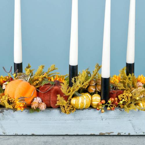 Floristik24 Mistura de abóbora artificial 3,5cm - 11cm 26pcs