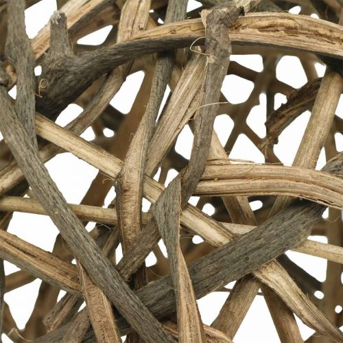 Floristik24 Deco ball natural vinewood Ø20cm