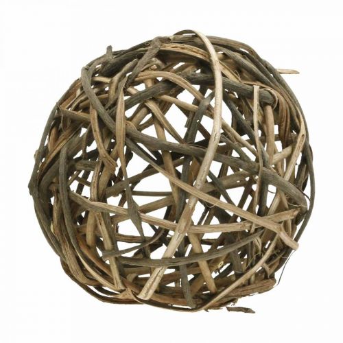 Floristik24 Deco ball natural vinewood Ø25cm