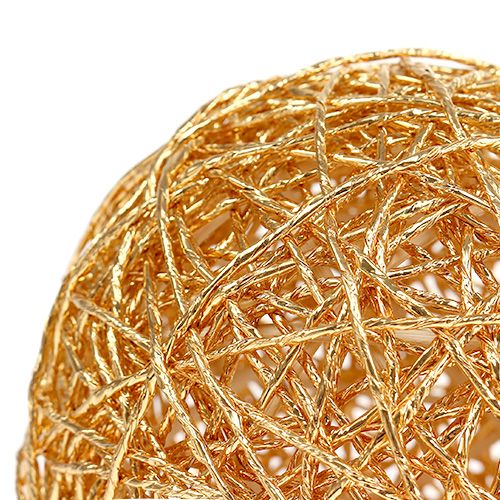 Floristik24 Bolas para decorar ouro Ø15cm