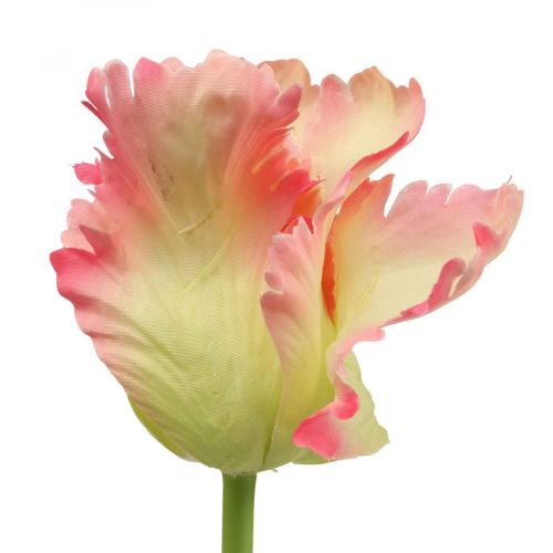 Itens Flor artificial, papagaio tulipa rosa, flor de primavera 63cm