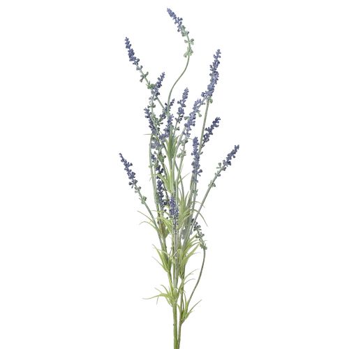 Floristik24 Flores artificiais decoração de lavanda ramo de lavanda roxo 48cm