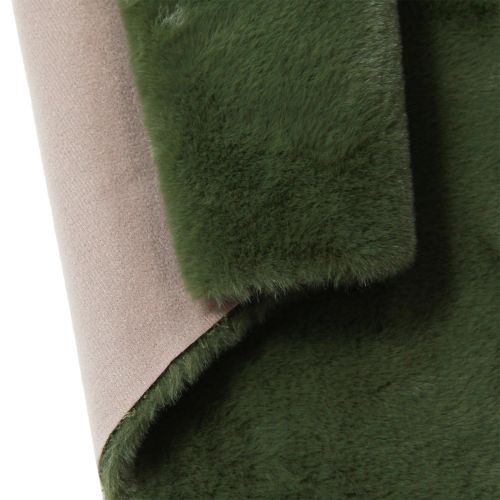 Itens Tapete decorativo verde de pele sintética para corredor de mesa 50 × 90 cm