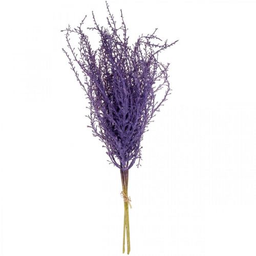 Itens Plantas artificiais grama seca roxa flocada artificialmente 62cm 3 unidades