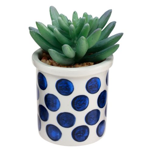 Itens Plantas artificiais suculentas planta verde artificial 9-12,5 cm 4 unidades