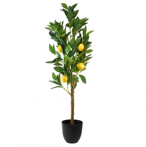 Floristik24 Plantas Artificiais Limoeiro Planta em vaso artificial 90cm