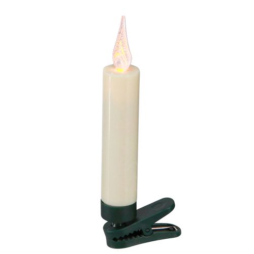 Itens Velas de árvore LED bateria brilho remoto 10 LED Alt.10cm